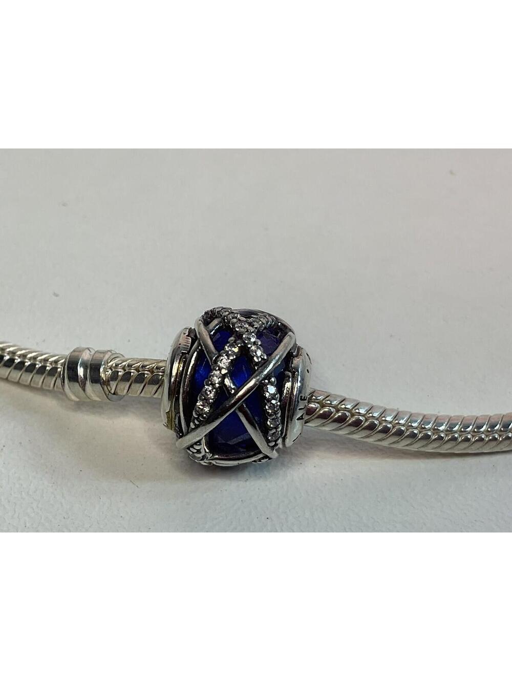Pandora Blue Galaxy Charm Retired
